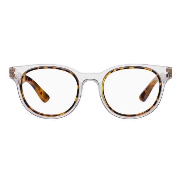 Peepers Olympia Clear Tortoise Limited Edition Readers Reading Unisex Eyeglasses - Picture 3 of 11